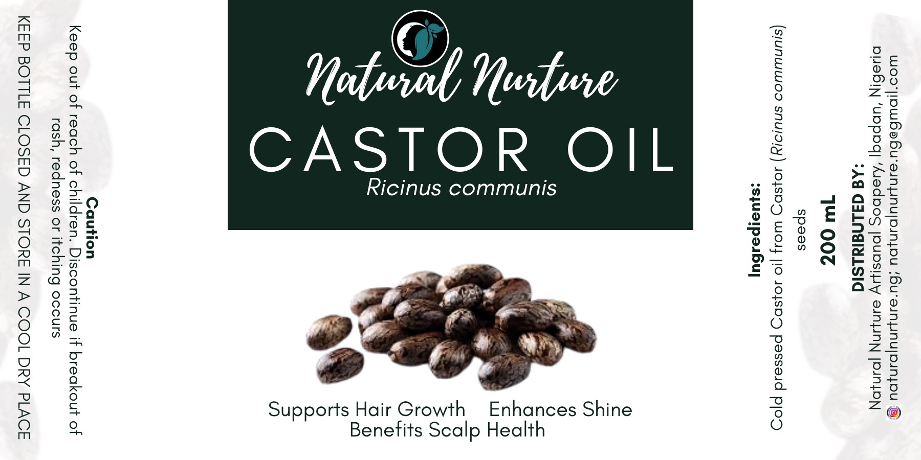 Natural Nurture Castor Oil